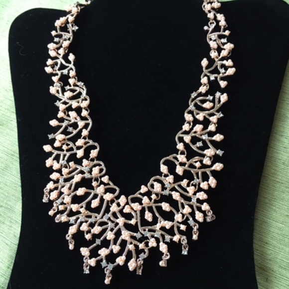 INC International Concepts Jewelry - NWT Stunning Pearl Vine Pattern Necklace